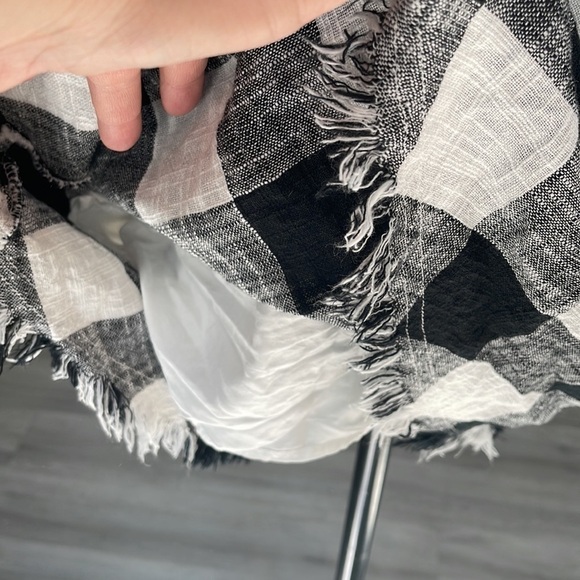 Philosophy Republic Black & White Plaid Haltered Dress Size 8P - Picture 7 of 8